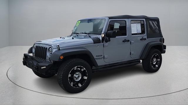 used 2017 Jeep Wrangler Unlimited car, priced at $21,660