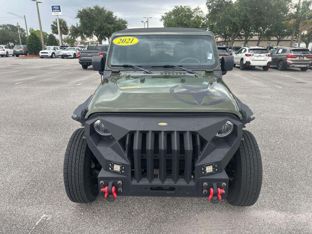 used 2021 Jeep Wrangler Unlimited car, priced at $28,855