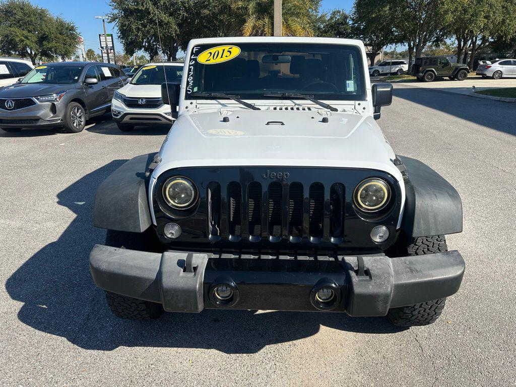 used 2015 Jeep Wrangler car, priced at $17,171