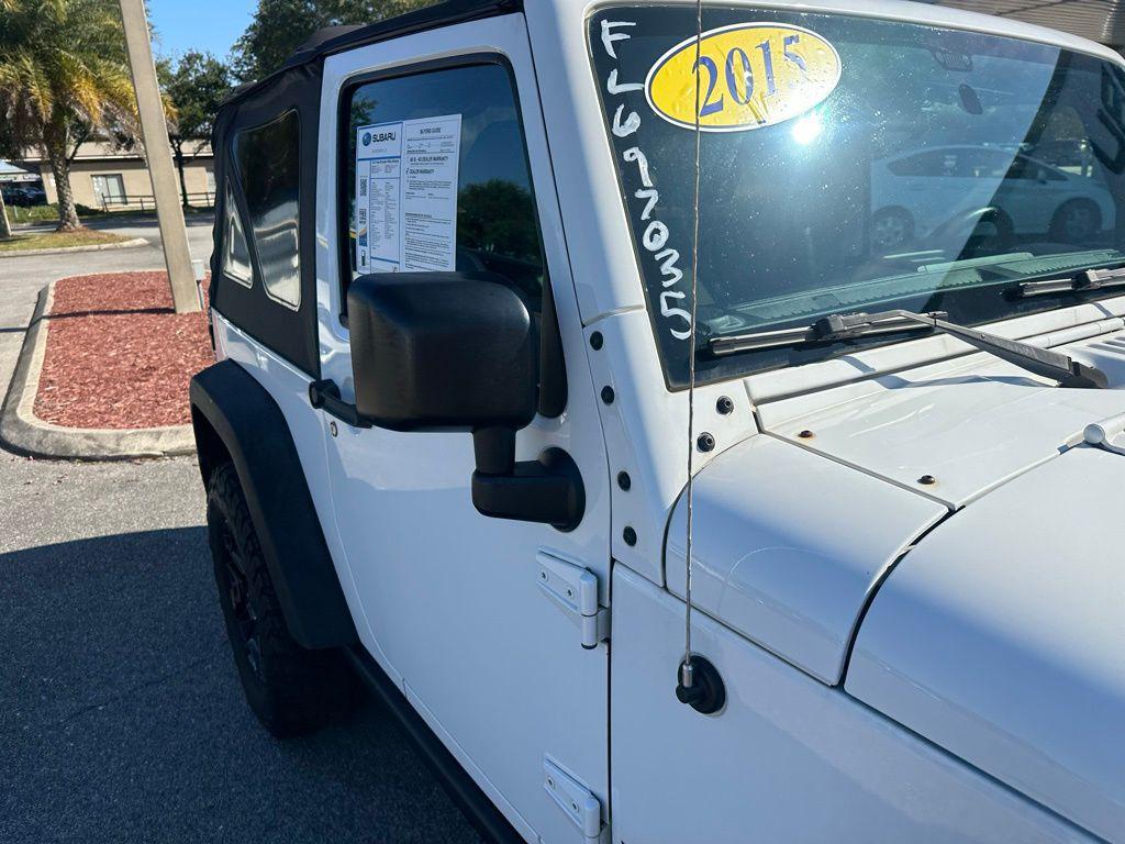 used 2015 Jeep Wrangler car, priced at $17,171