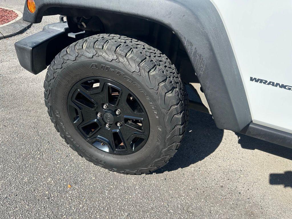 used 2015 Jeep Wrangler car, priced at $17,171
