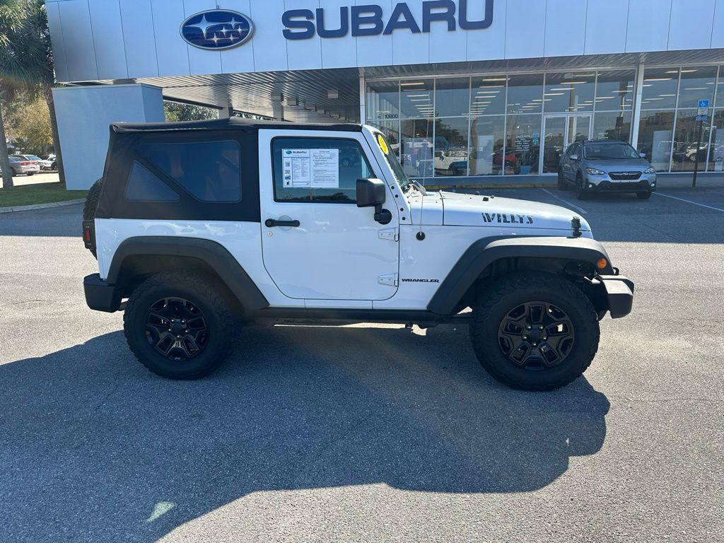 used 2015 Jeep Wrangler car, priced at $17,171