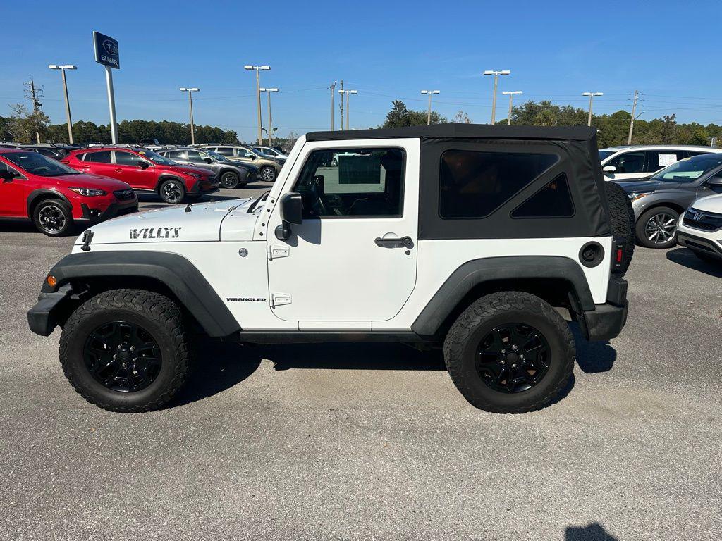 used 2015 Jeep Wrangler car, priced at $17,171