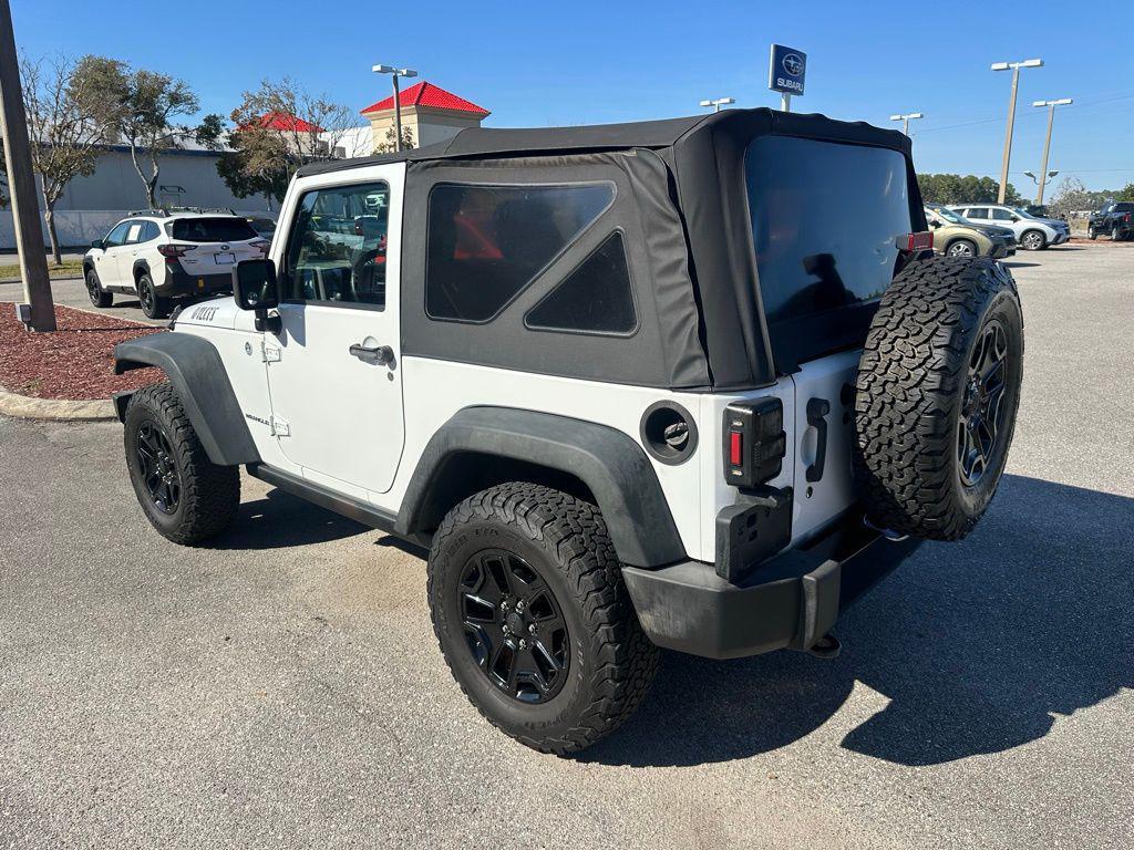 used 2015 Jeep Wrangler car, priced at $17,171