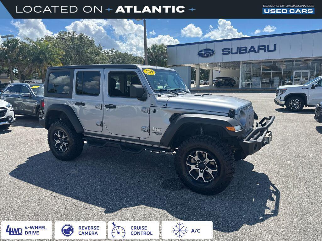 used 2019 Jeep Wrangler Unlimited car, priced at $25,000