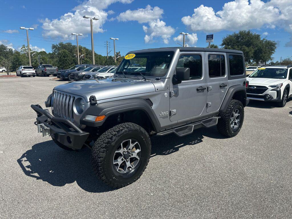 used 2019 Jeep Wrangler Unlimited car, priced at $25,000