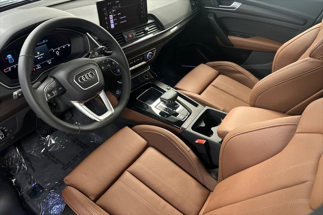 new 2025 Audi Q5 car, priced at $56,180