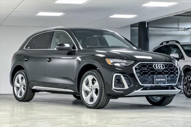 new 2025 Audi Q5 car, priced at $56,180