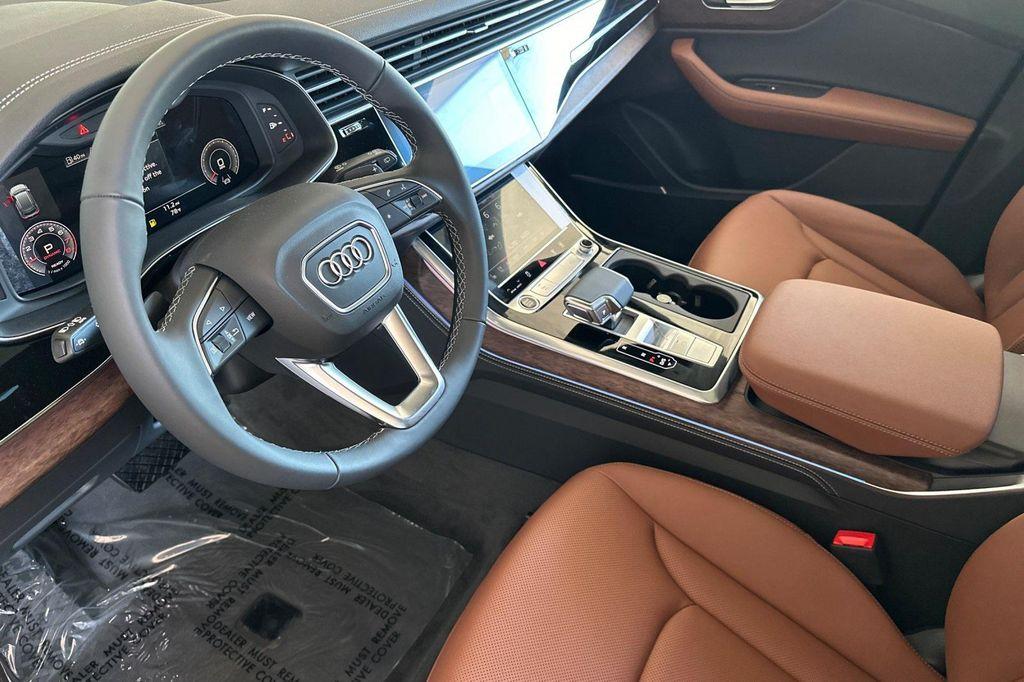 new 2025 Audi Q8 car, priced at $83,860