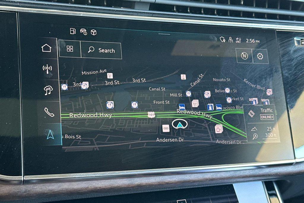 new 2025 Audi Q8 car, priced at $83,860