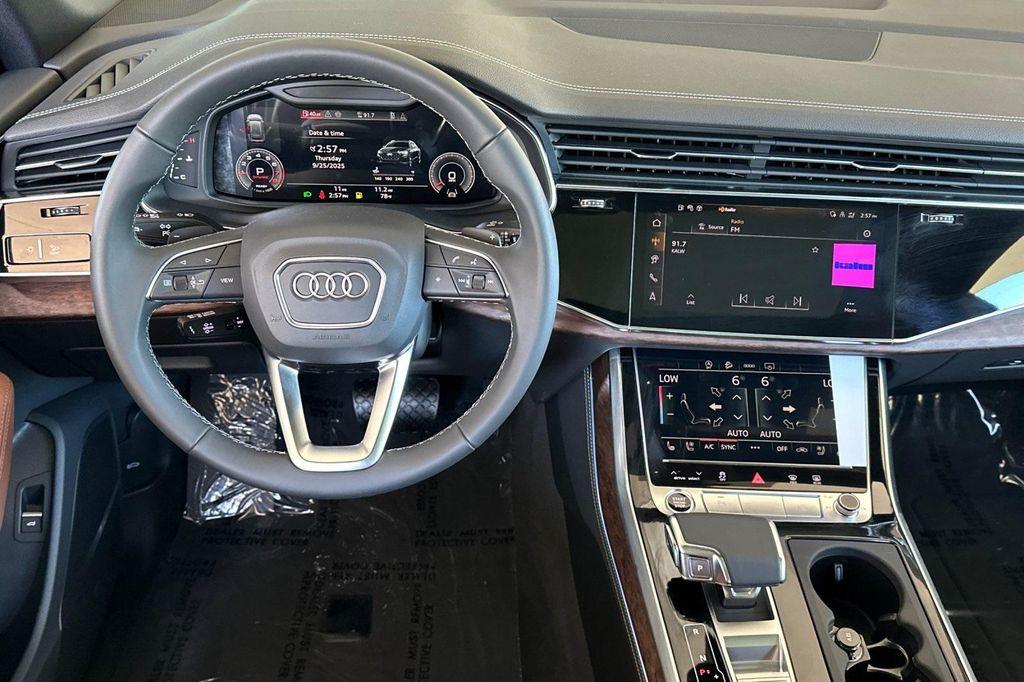 new 2025 Audi Q8 car, priced at $83,860