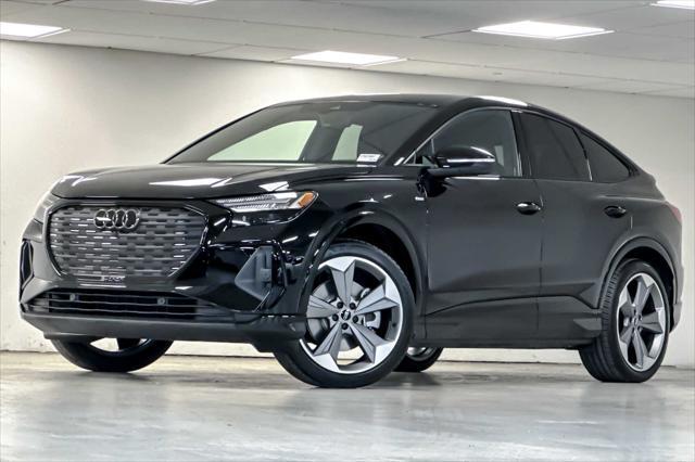 new 2025 Audi Q4 e-tron Sportback car, priced at $70,290