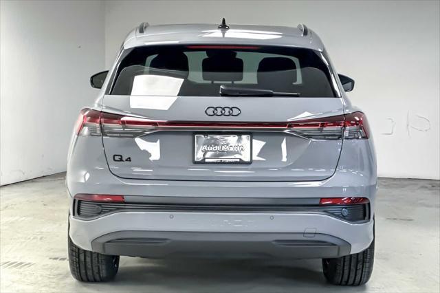 new 2025 Audi Q4 e-tron car, priced at $56,890