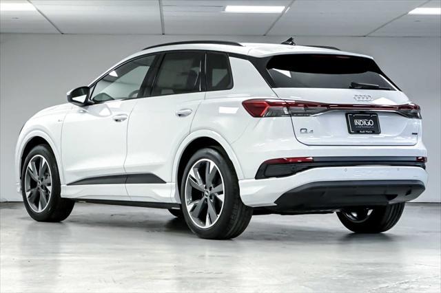 new 2024 Audi Q4 e-tron car, priced at $61,755