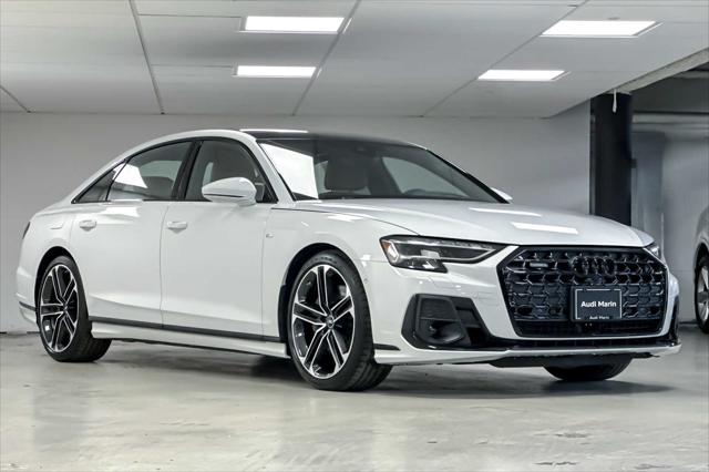 new 2025 Audi A8 car, priced at $103,875