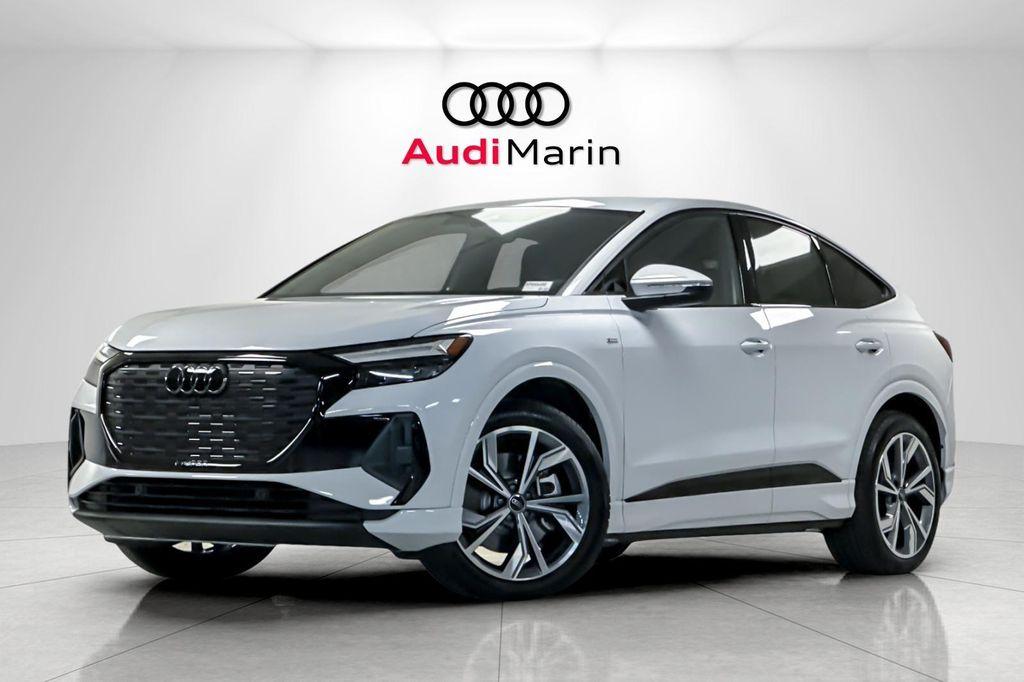 new 2025 Audi Q4 e-tron Sportback car, priced at $62,675