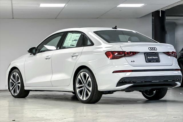 new 2025 Audi A3 car, priced at $46,665