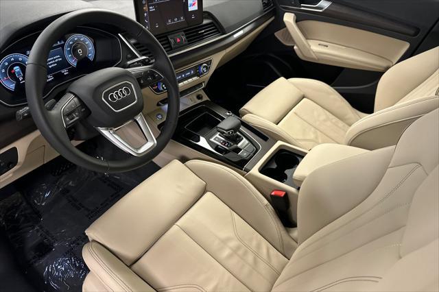 new 2025 Audi Q5 car, priced at $57,280