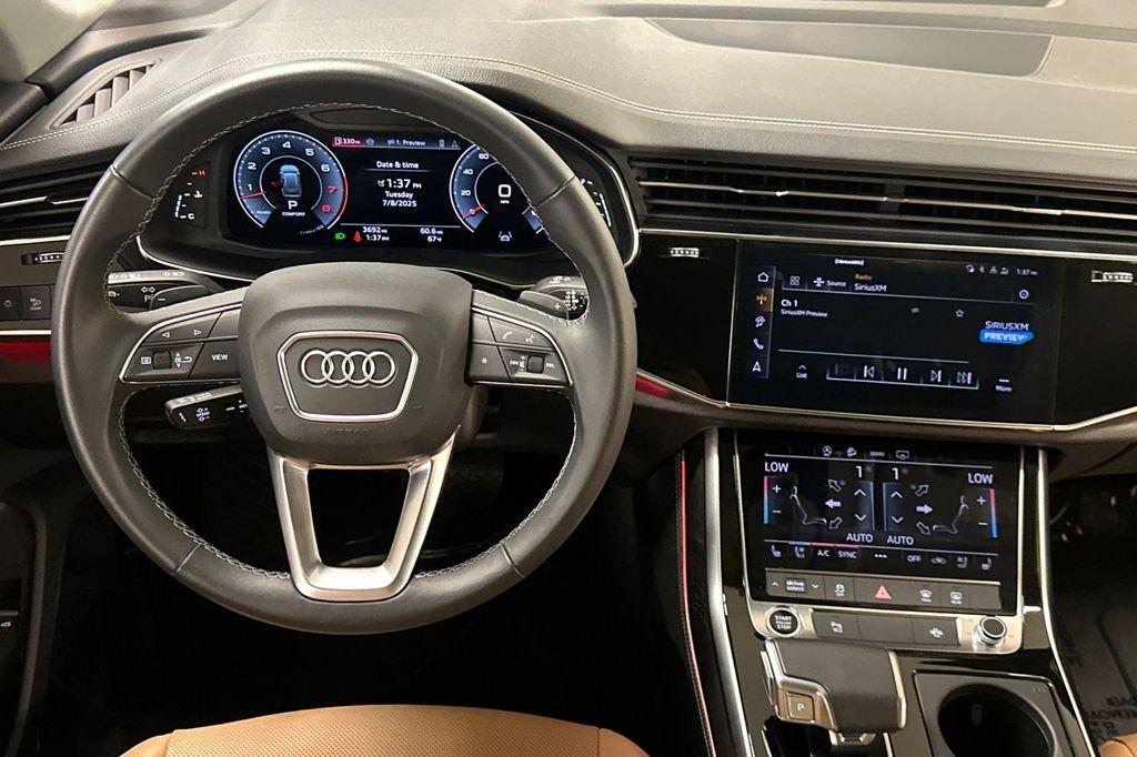 used 2025 Audi Q8 car, priced at $68,998