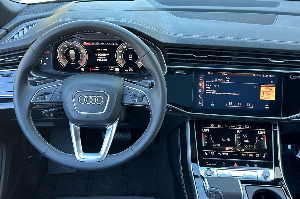 new 2025 Audi Q8 car, priced at $85,340