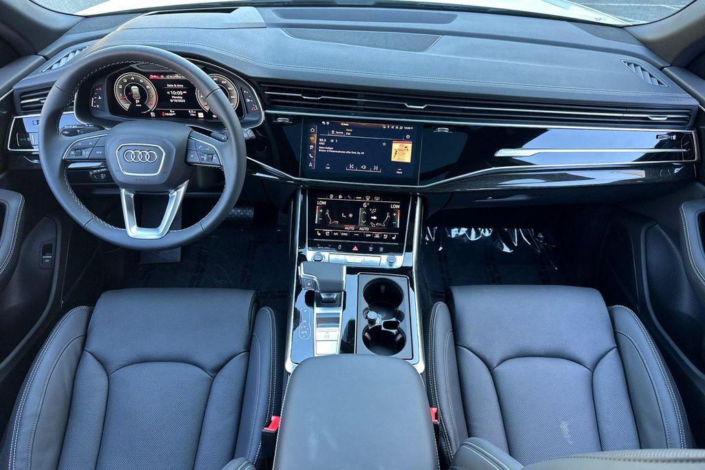 new 2025 Audi Q8 car, priced at $85,340