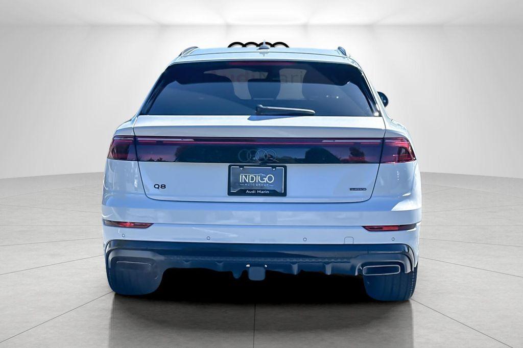 new 2025 Audi Q8 car, priced at $85,340