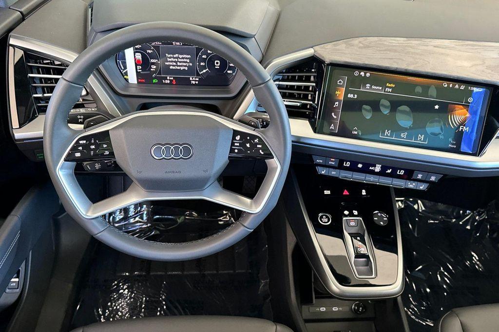 new 2025 Audi Q4 e-tron car, priced at $62,390