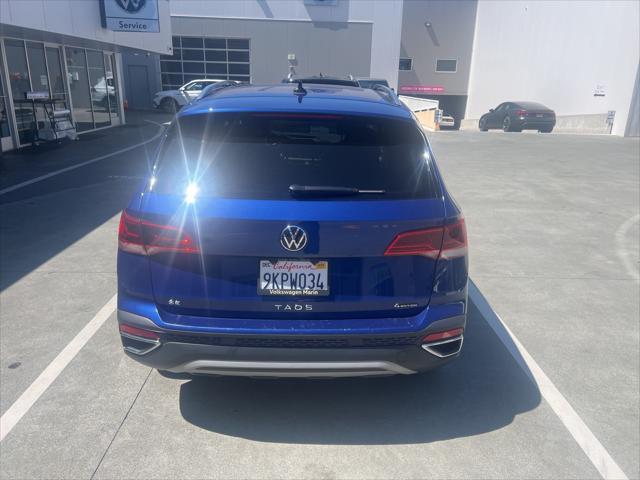 used 2024 Volkswagen Taos car, priced at $23,426