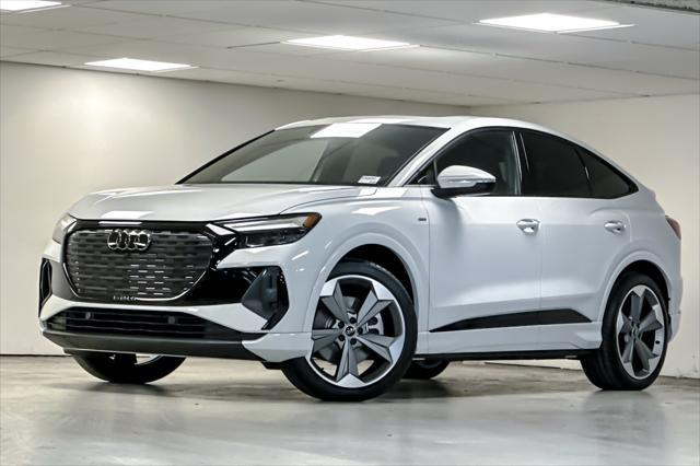 new 2025 Audi Q4 e-tron Sportback car, priced at $65,550