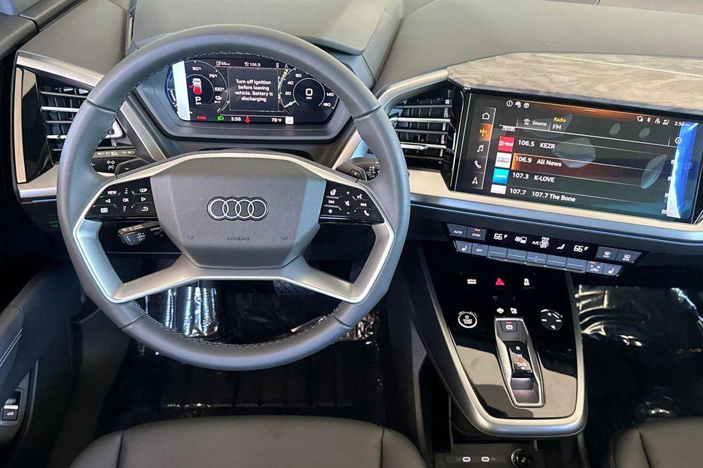 new 2025 Audi Q4 e-tron car, priced at $65,245