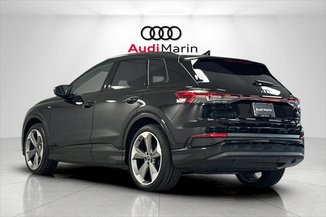 new 2025 Audi Q4 e-tron car, priced at $61,685