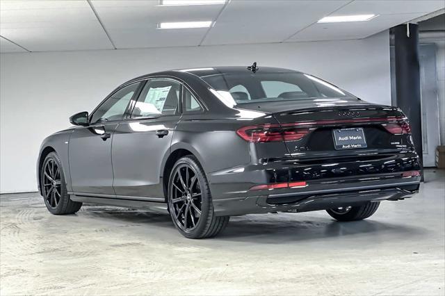 new 2024 Audi A8 car, priced at $100,705