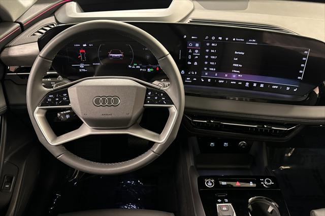 new 2025 Audi Q6 e-tron car, priced at $75,750