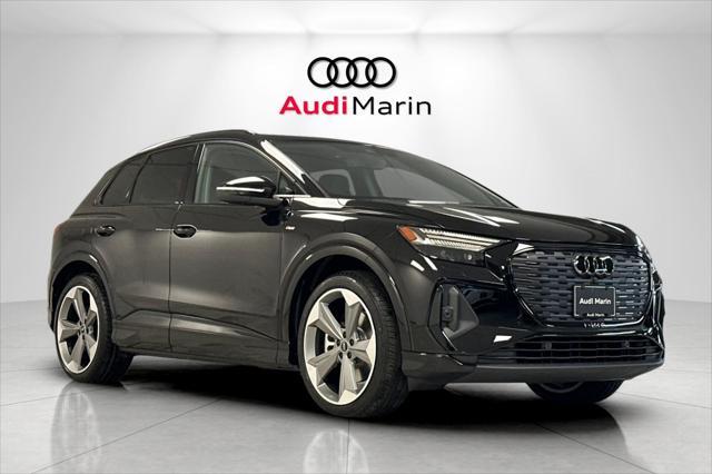new 2025 Audi Q4 e-tron car, priced at $64,065