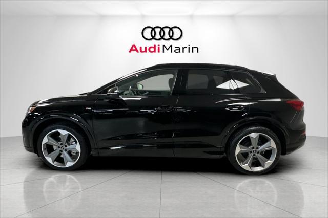 new 2025 Audi Q4 e-tron car, priced at $64,065