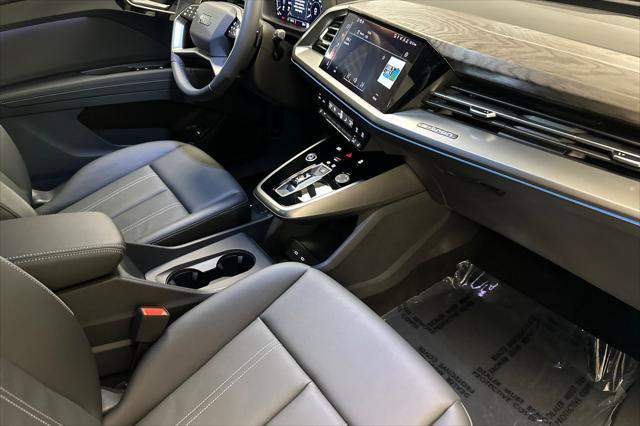 new 2025 Audi Q4 e-tron car, priced at $64,065