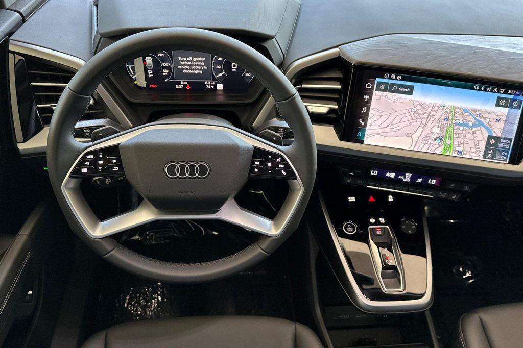 new 2025 Audi Q4 e-tron car, priced at $56,030