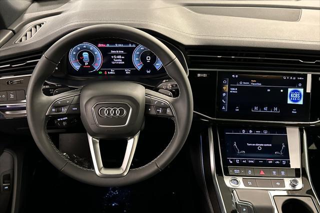 new 2025 Audi Q8 car, priced at $86,705