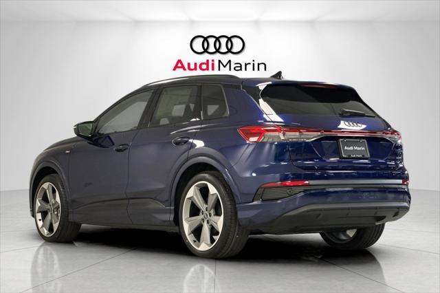 new 2025 Audi Q4 e-tron car, priced at $64,425