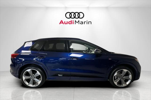 new 2025 Audi Q4 e-tron car, priced at $64,425