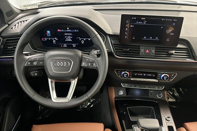 new 2025 Audi Q5 car, priced at $56,180