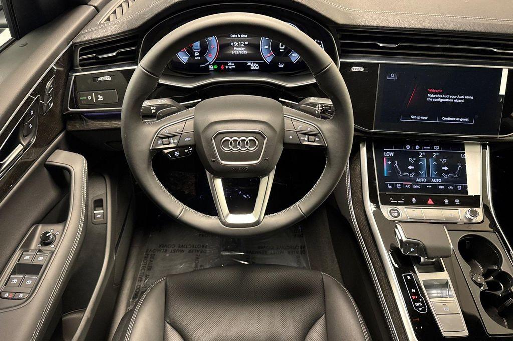 new 2025 Audi Q8 car, priced at $83,860