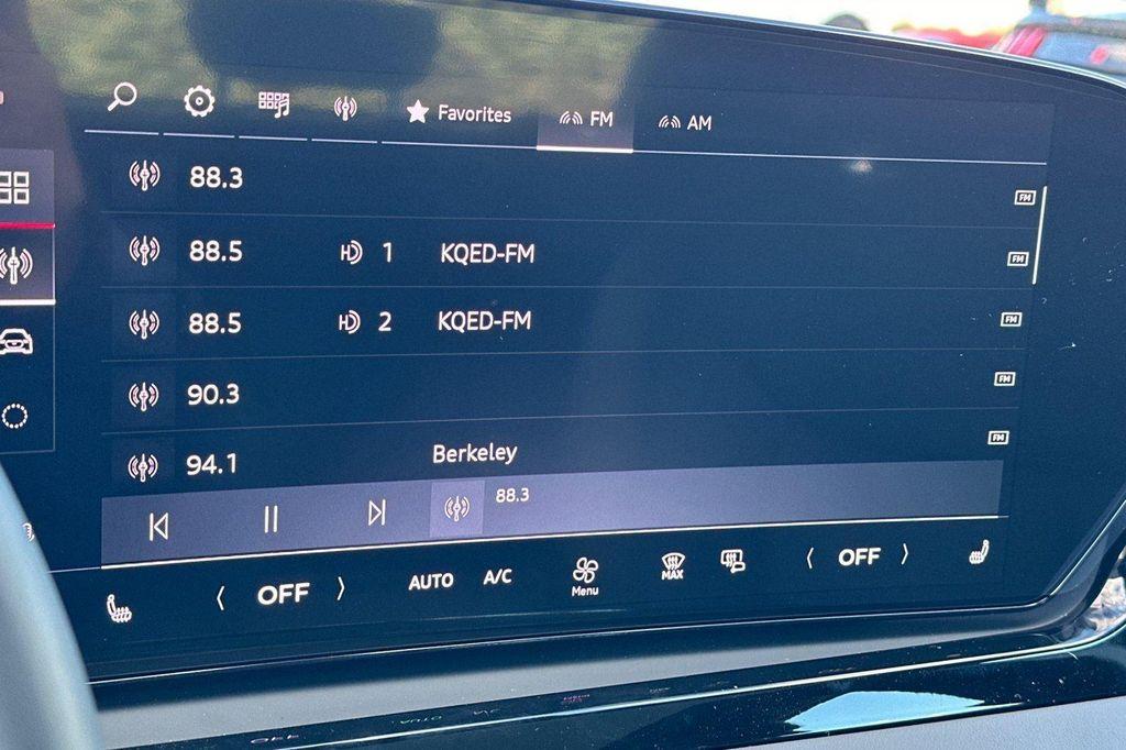 new 2025 Audi A5 car, priced at $49,703