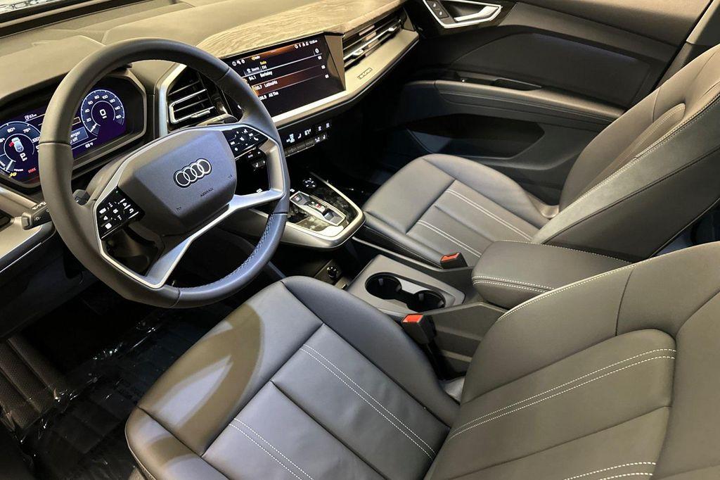 new 2025 Audi Q4 e-tron car, priced at $48,735