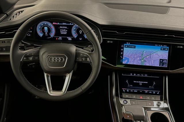 new 2024 Audi Q8 car, priced at $80,505