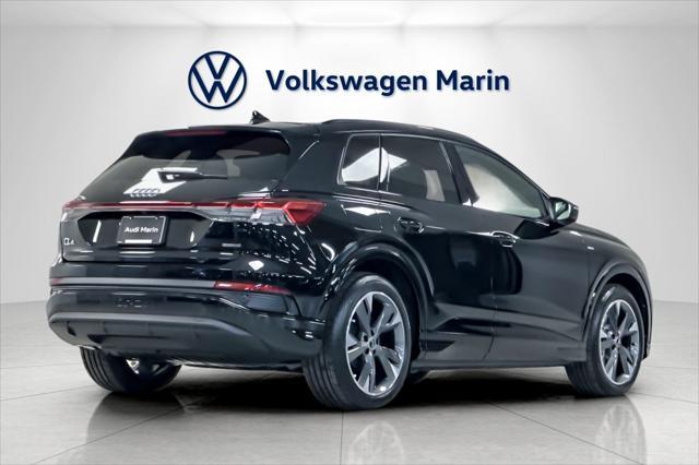 new 2025 Audi Q4 e-tron car, priced at $61,190