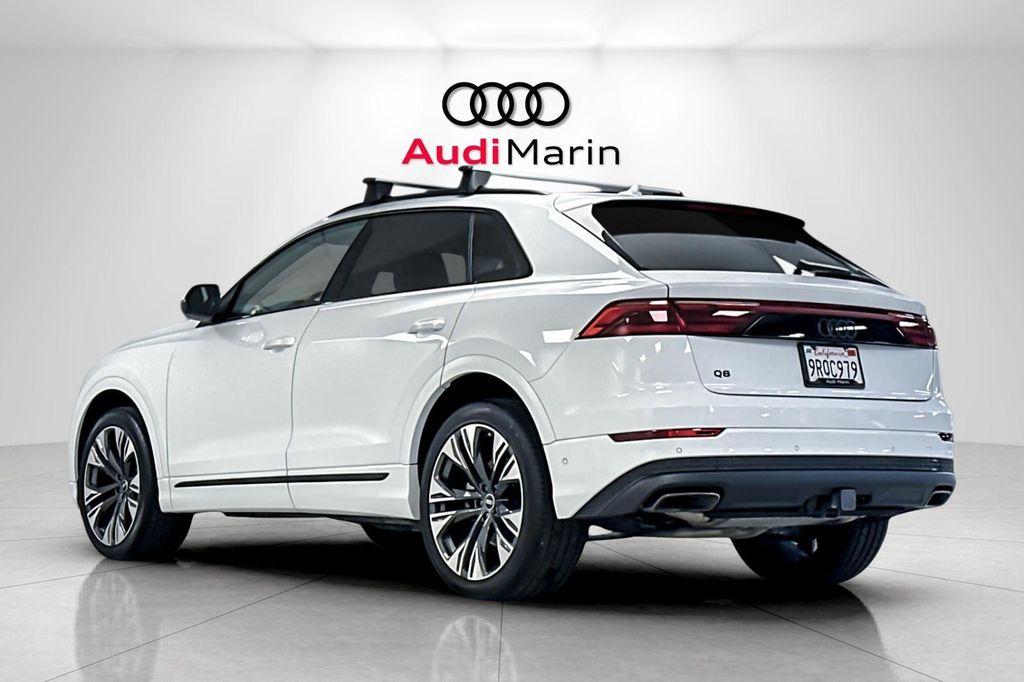 used 2024 Audi Q8 car, priced at $65,859