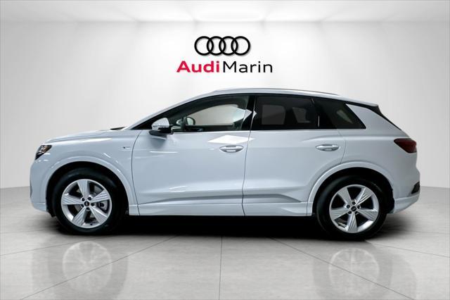 new 2025 Audi Q4 e-tron car, priced at $58,625