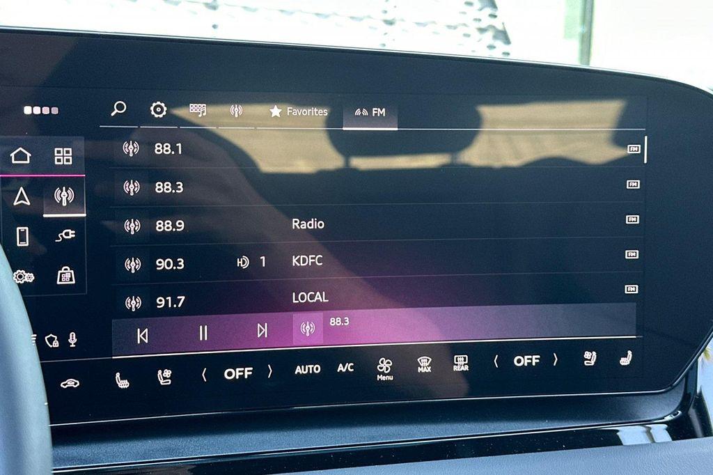 new 2025 Audi Q6 e-tron car, priced at $70,355