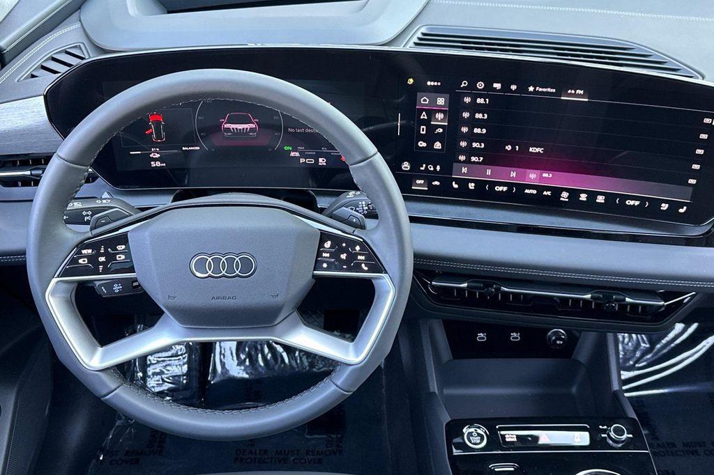 new 2025 Audi Q6 e-tron car, priced at $70,355